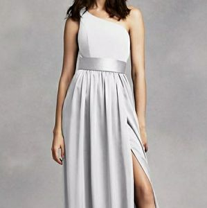 David's Bridal White by Vera Wang bridesmaid dress